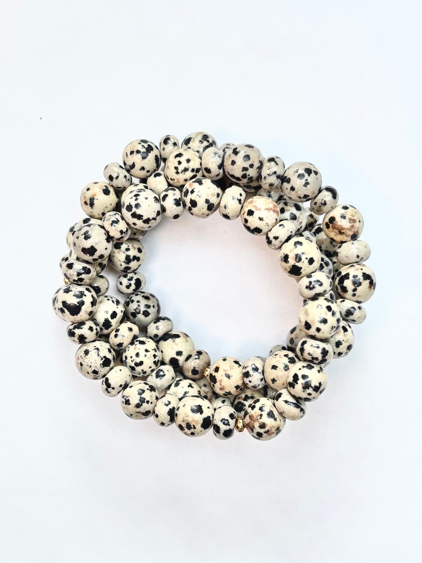 Pulsera de Jaspe Dálmata
