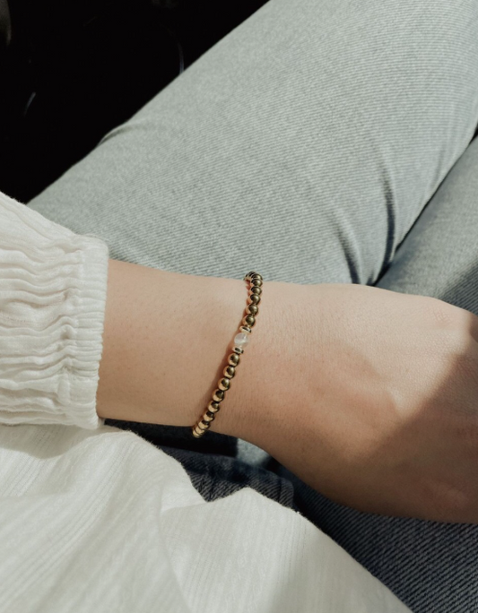 Pulsera Rainbow Moonstone